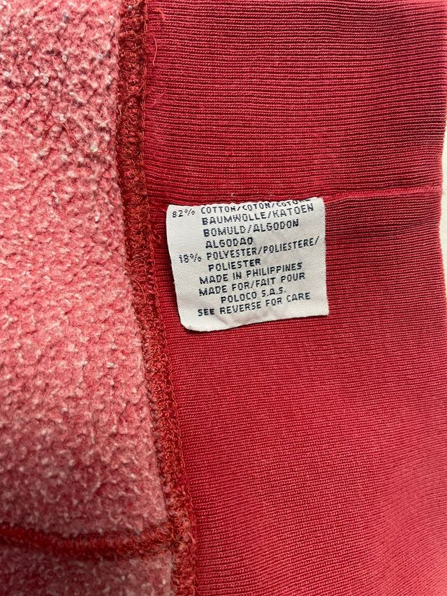 Sudadera Polo Ralph Lauren Roja Talla M