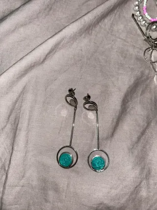 Pendientes largos acero