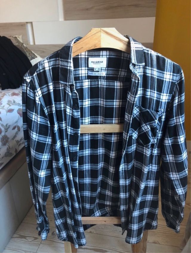 Camisa cuadros Pull&Bear