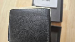 Cartera de piel NAVA negra
