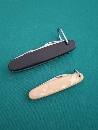 2 Rostfrei em aço Madeira e outro - Anos 80