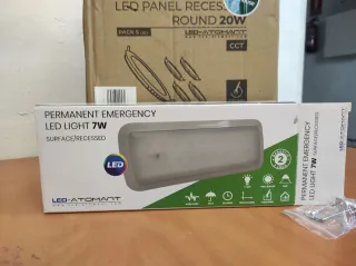 Luz de emergencia LED 7W