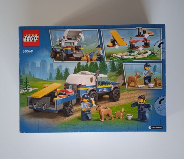 LEGO 60369 Entrenamiento Móvil Policía Perros City