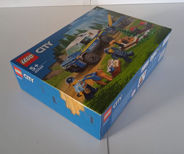 LEGO 60369 Entrenamiento Móvil Policía Perros City