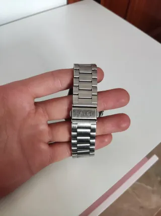 Reloj Halei Plata y Negro