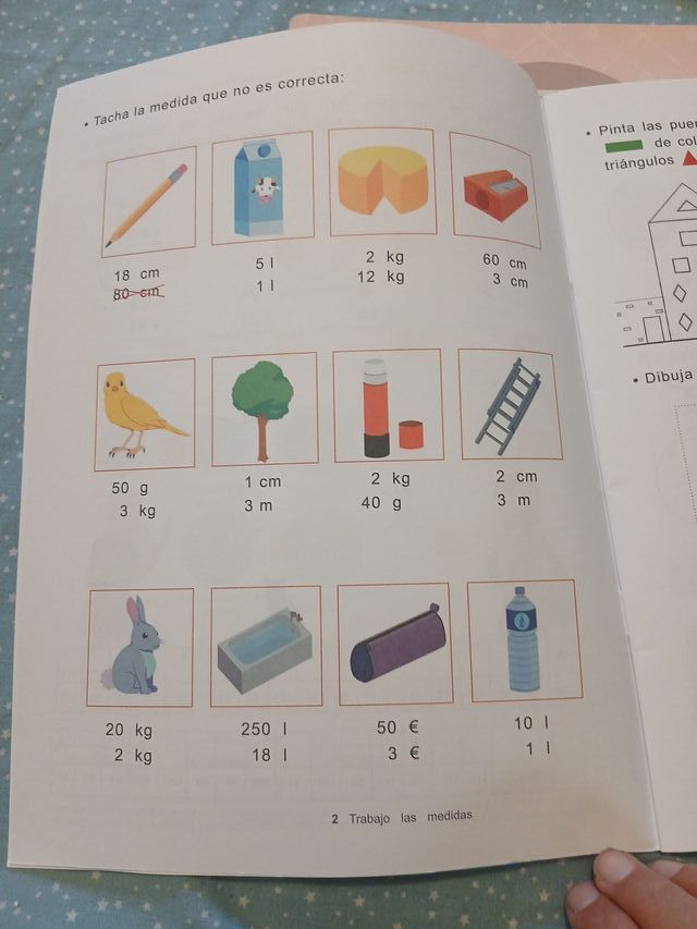 Lote cuadernos segundo de primaria