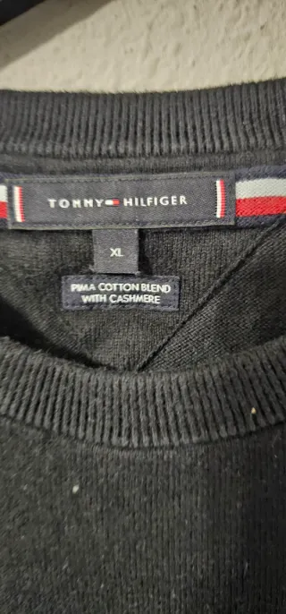 Jersey Tommy Hilfiger Negro Talla XL
