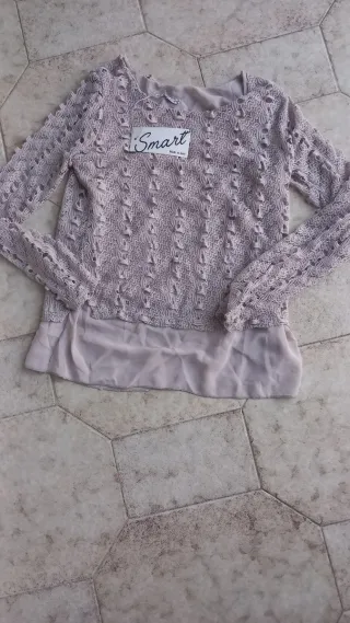 Maglia Smart donna beige taglia unica