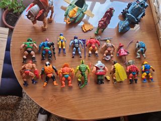 Lote Masters del Universo Figuras y Vehículos