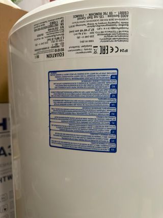 Termo eléctrico equation 80L
