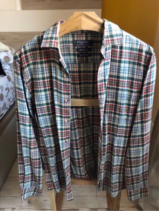 Lote 8 Camisas Cuadros Hombre