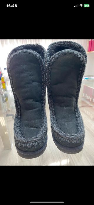 Botas Mou Negras Talla  37