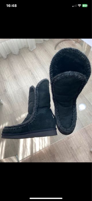 Botas Mou Negras Talla  37