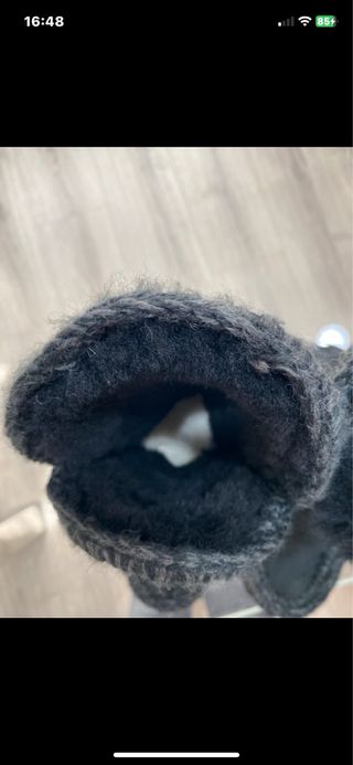 Botas Mou Negras Talla  37