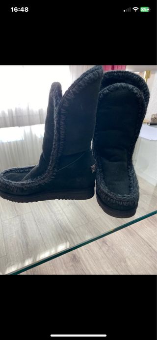 Botas Mou Negras Talla  37