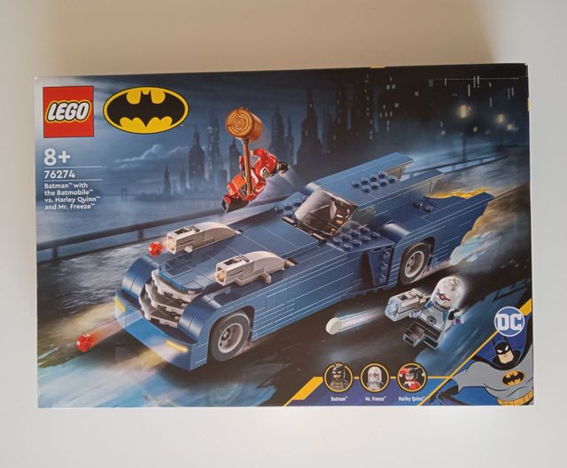 LEGO 76274 Batmóvil vs. Harley Quinn y Mr. Freeze