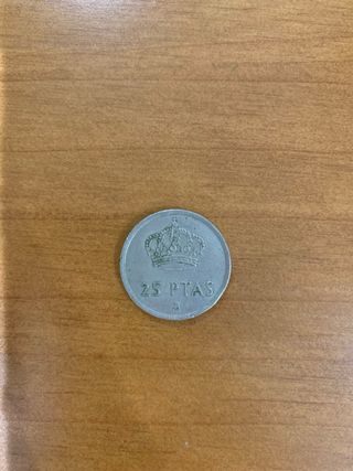Moneda 25 Pesetas 1983 Juan Carlos I Rey