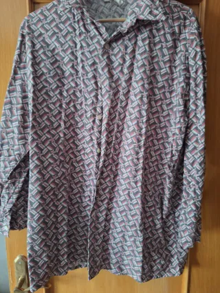 Camisa Hombre Talla XL Estampada