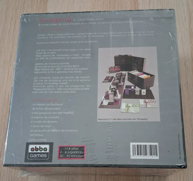 Juego de mesa Shopping