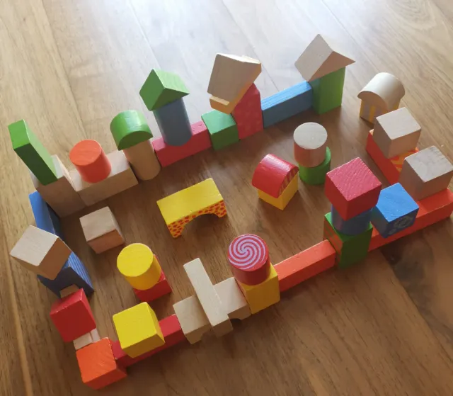 Lote Juguetes Bebé Bloques y Figuras