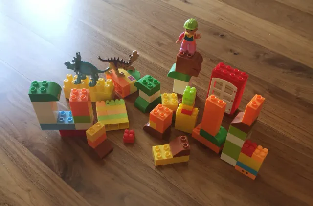 Lote Juguetes Bebé Bloques y Figuras