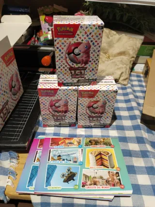 Pokemon 151 Scarlatto Violetto - 3 confezioni