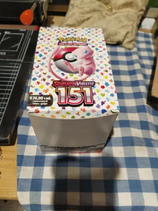 Pokemon 151 Scarlatto Violetto - 3 confezioni