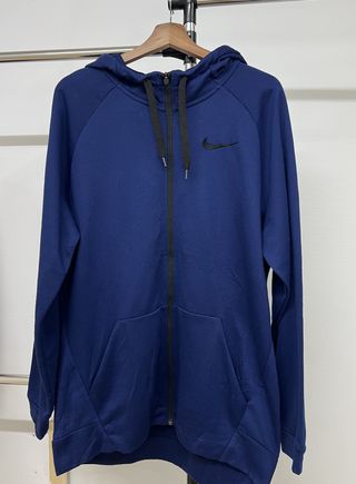 Felpa Nike Blu Zip Uomo