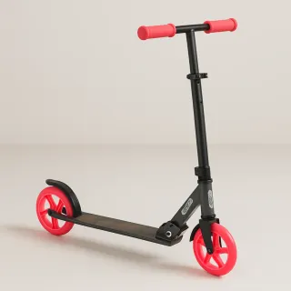 Patinete infantil negro y rosa
