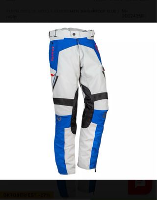 Chaqueta y pantalon moto adventure trail
