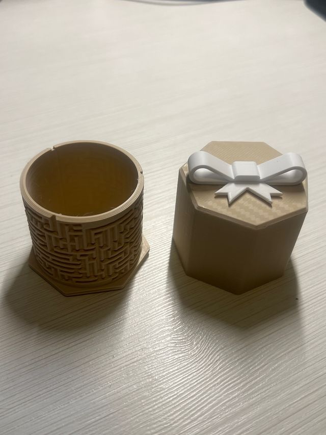 Caja laberinto rompecabezas