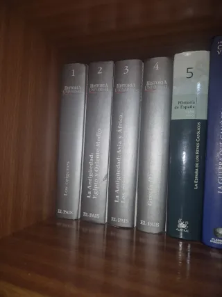 Colección historia universal 4 tomos