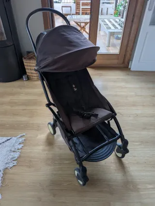 Carrito de bebé Yoyo negro