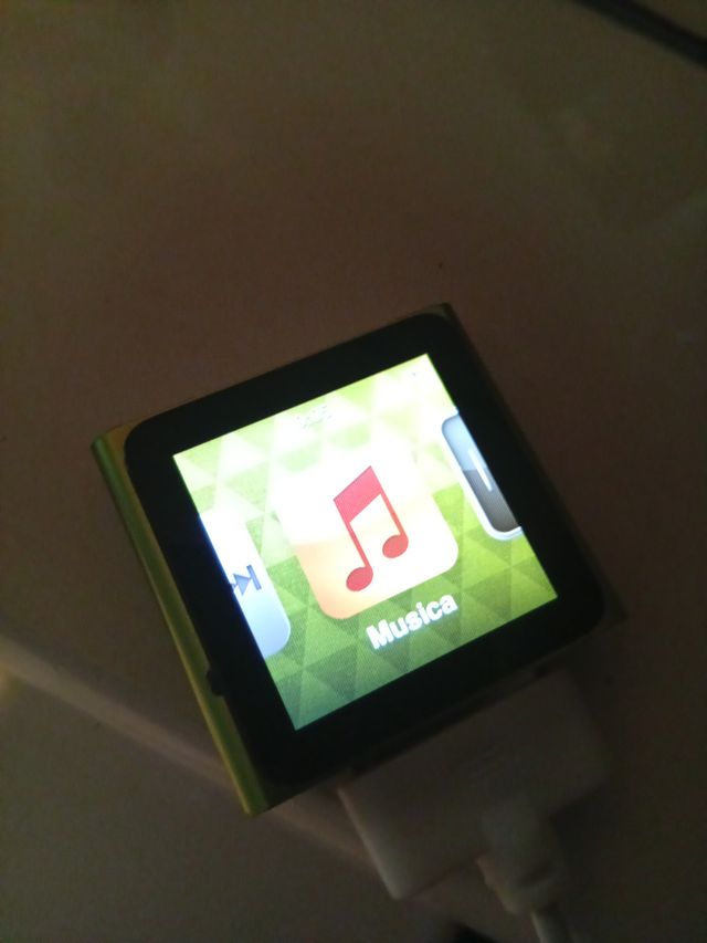 iPod Nano Apple Nero/Verde