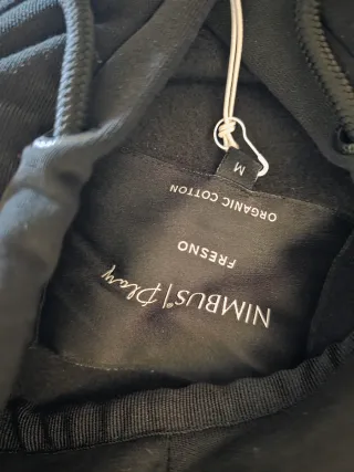 Felpa con cappuccio Uomo Nera nuova