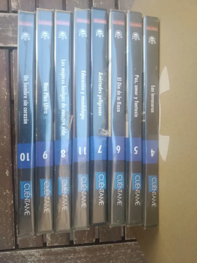 Lote 8 DVDs CUÉNTAME