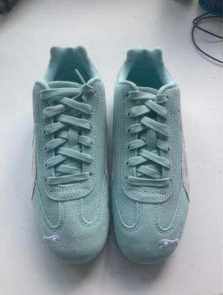 Puma Speedcat Azul y Blanco