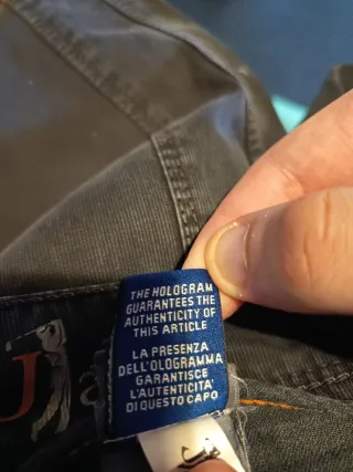 Jeckerson pantaloni uomo grigio antracite tg 31