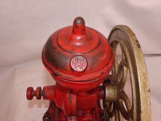 Molinillo Café Antiguo L.I.E. Rojo