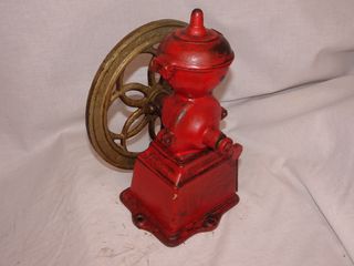 Molinillo Café Antiguo L.I.E. Rojo