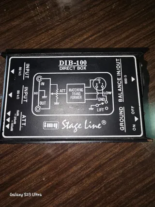 Stage Line DIB-100 Caja Directa