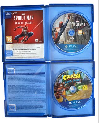 Pack PS4 Spider-Man y Crash Bandicoot trilogy