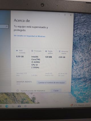 Portátil Lenovo IdeaPad 320.Modelo 80XH. Gris. i5