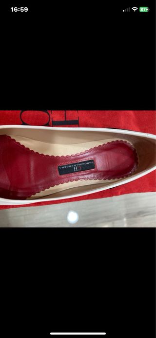 Zapatos CH bicolor piel