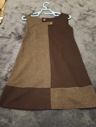 Vestito Nuna Lie grigio e nero