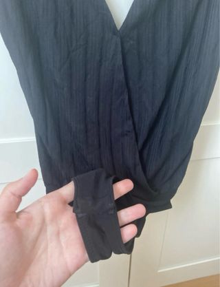Body Zara Negro Mujer