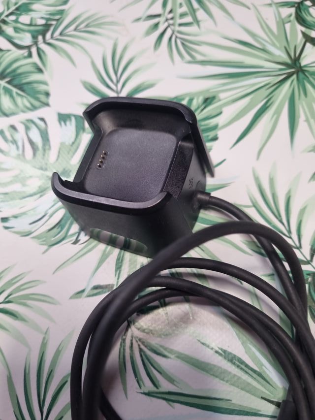 Cargador Fitbit Versa 2 Negro