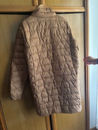 Plumífero beige/marrón