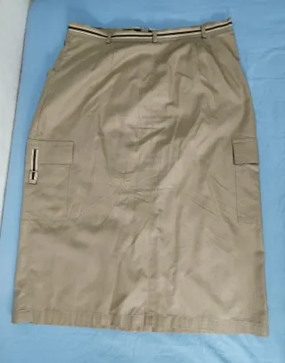 Gonna Marina Rinaldi beige con tasche