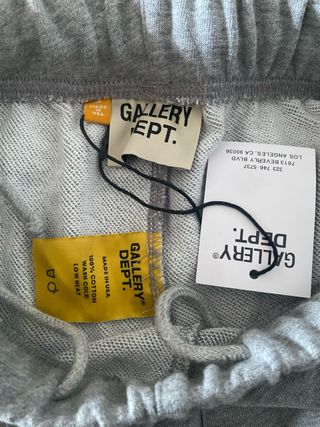 Ufficio Galleria Pantaloncini grigi con vernice